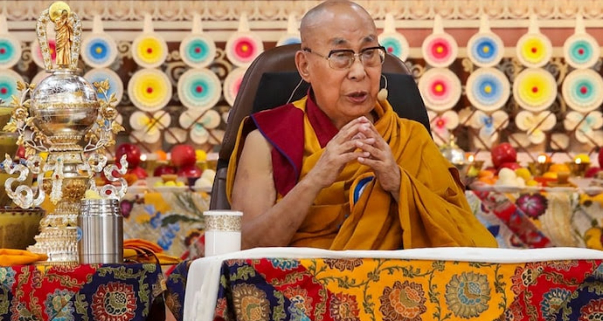 દલાઈ લામાએ ચીનનો વિરોધ કર્યો, તેમના ઉત્તરાધિકારીની પસંદગી ક્યારે થશે તે જાહેર કર્યું