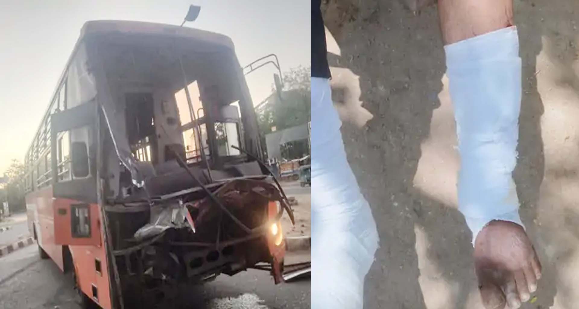 મહેસાણામાં બે અલગ-અલગ અકસ્માતમાં ત્રણને ઈજા, ઈજાગ્રસ્તોને સારવાર અર્થે ખસેડાયા