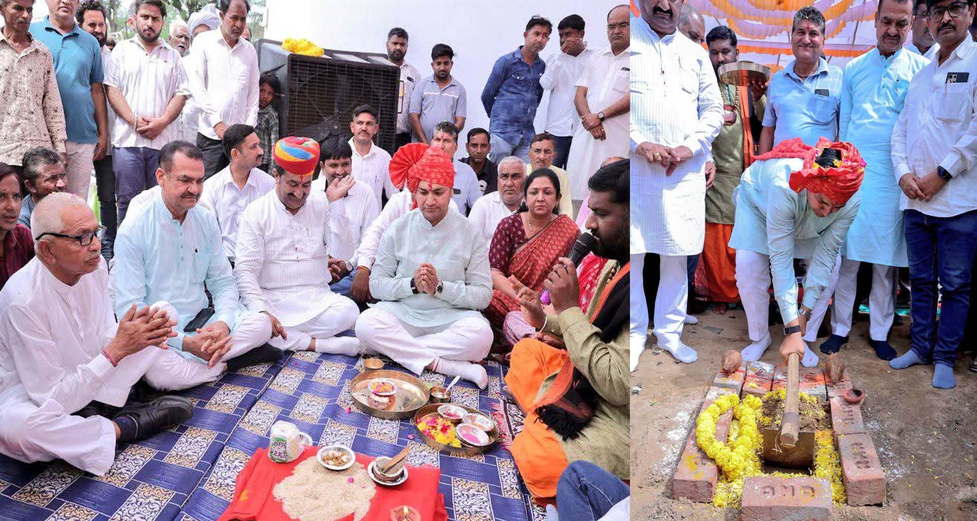 ડીસાના પંથકમાં વિકાસની નવી રફ્તાર : બનાસ નદી પર સબમર્સીબલ બ્રિજનું વિધિવત પૂજન કરાયું