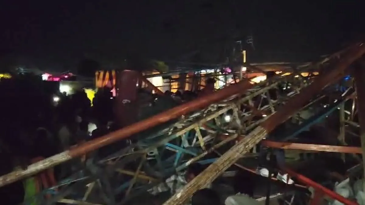 કુશીનગરના ભૈનસાહા મેળામાં મોટો અકસ્માત, ઝૂલો તૂટી પડતાં 12 લોકો ઘાયલ