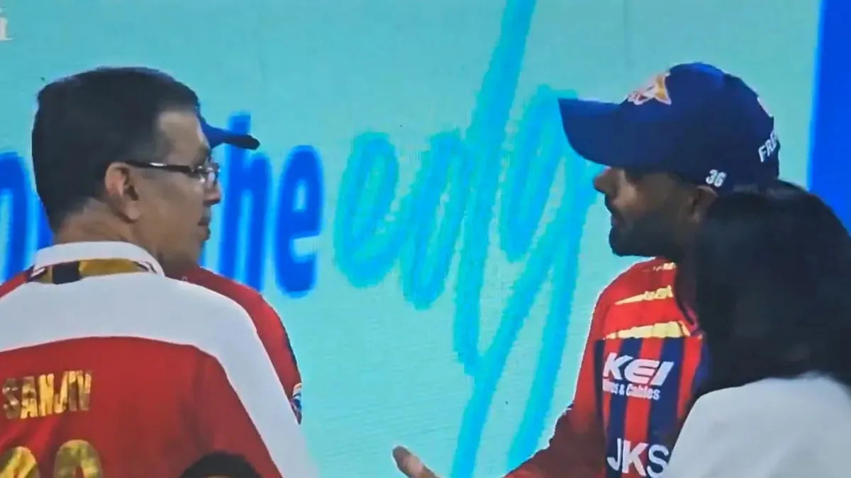 LSG ની હાર બાદ મેદાન પર સંજીવ ગોએન્કા અને ઋષભ પંત વચ્ચે જોરદાર ચર્ચા