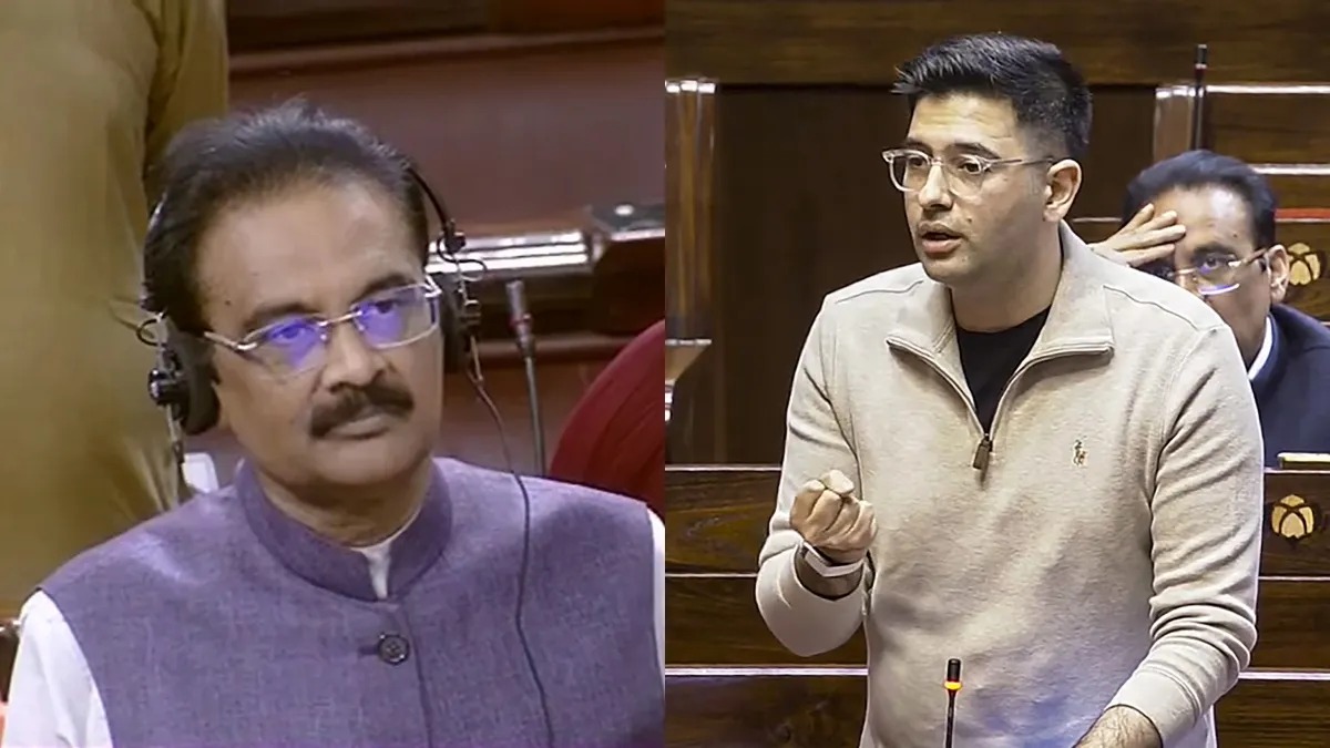 આમ આદમી પાર્ટીએ રાઘવ ચઢ્ઢાને રાજ્યસભાના ઉપનેતા પદેથી હટાવ્યા