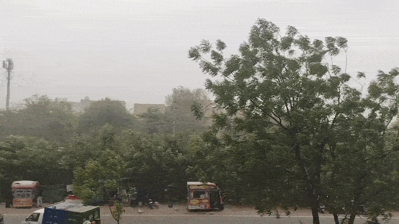 ગુજરાતમાં હવામાનનો મિજાજ ફરી એકવાર બદલાયો 