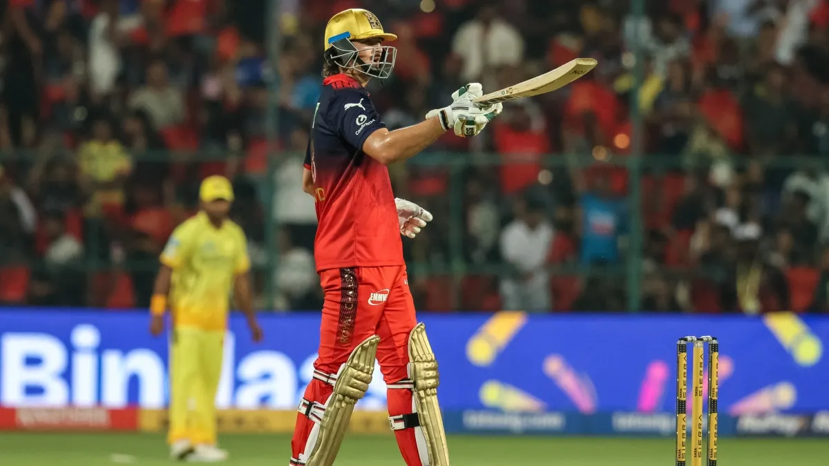 ચેન્નાઈને સિઝનની ત્રીજી હારનો સામનો કરવો પડ્યો, RCB 43 રનથી જીત્યું