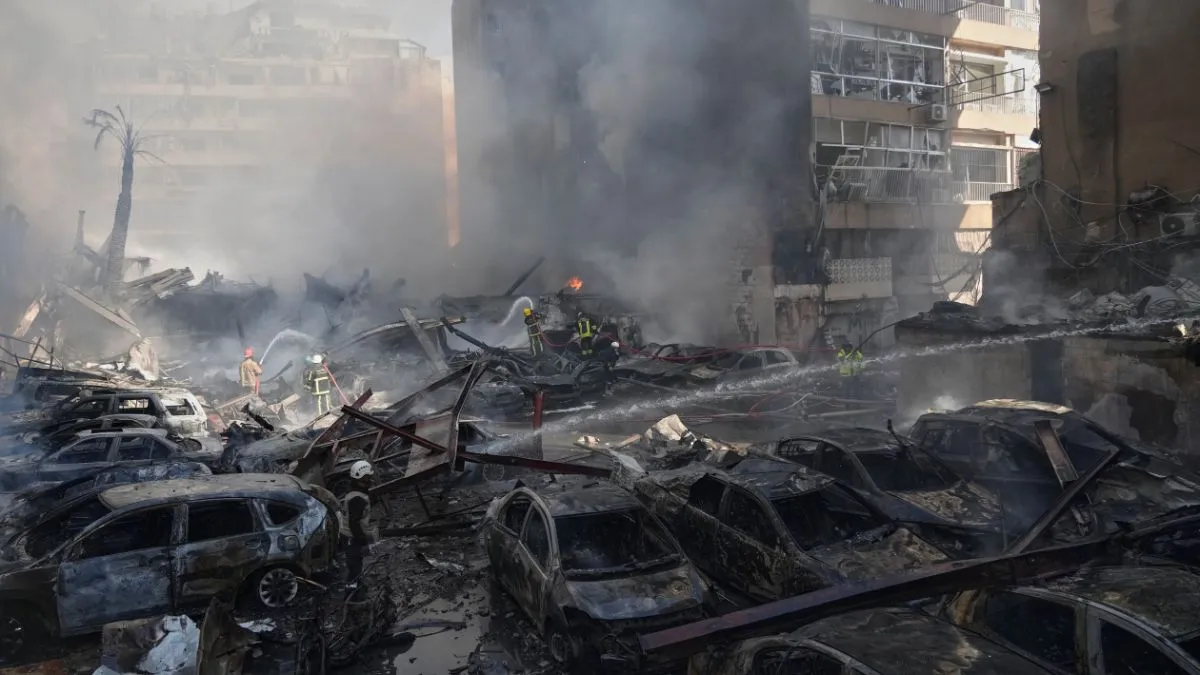 બેરૂતમાં ઇઝરાયલી હુમલામાં અત્યાર સુધીમાં 182 લોકો માર્યા ગયા, લેબનોનના આરોગ્ય મંત્રાલયનો દાવો