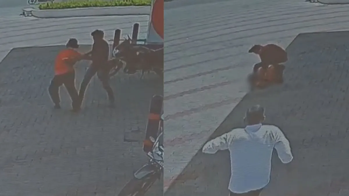 ધોળા દિવસે મહિલાની હત્યા, પ્રેમીએ ગળું કાપી નાખ્યું, સમગ્ર ઘટના CCTVમાં કેદ