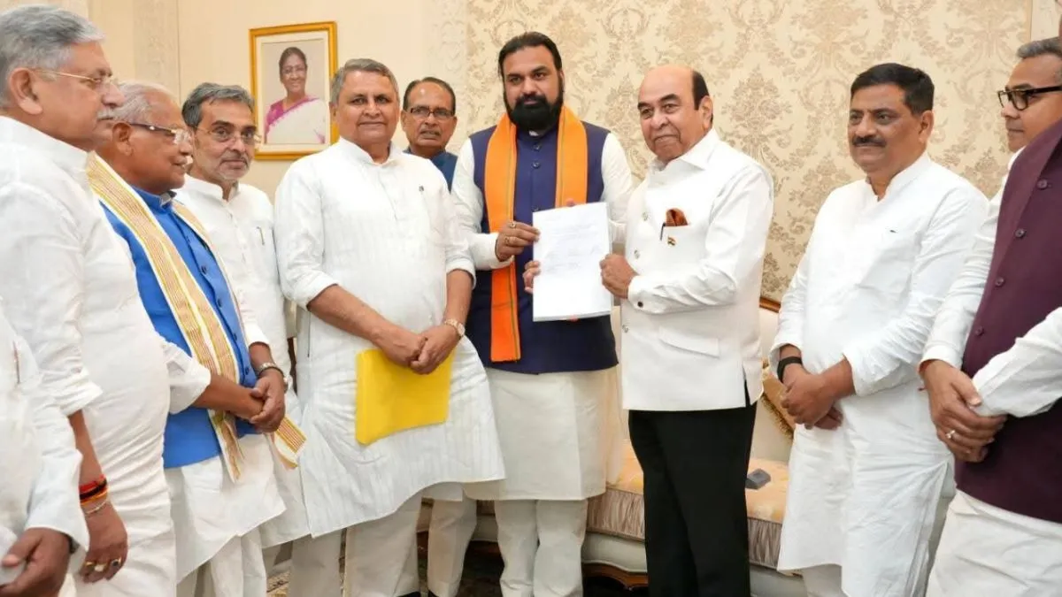 સમ્રાટ ચૌધરીએ સરકાર બનાવવાનો દાવો રજૂ કર્યો, કાલે સવારે બિહારના મુખ્યમંત્રી તરીકે શપથ લેશે