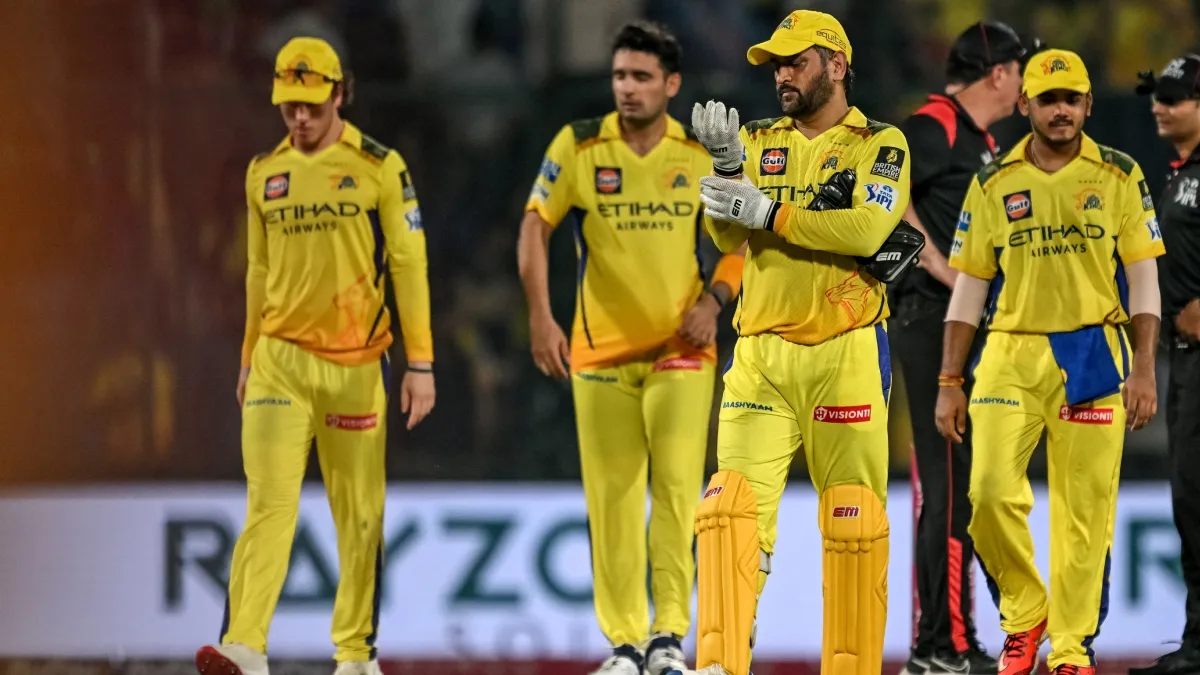 IPL: ધોનીએ સતત પાંચમી મેચ ગુમાવીને ઇતિહાસ રચ્યો
