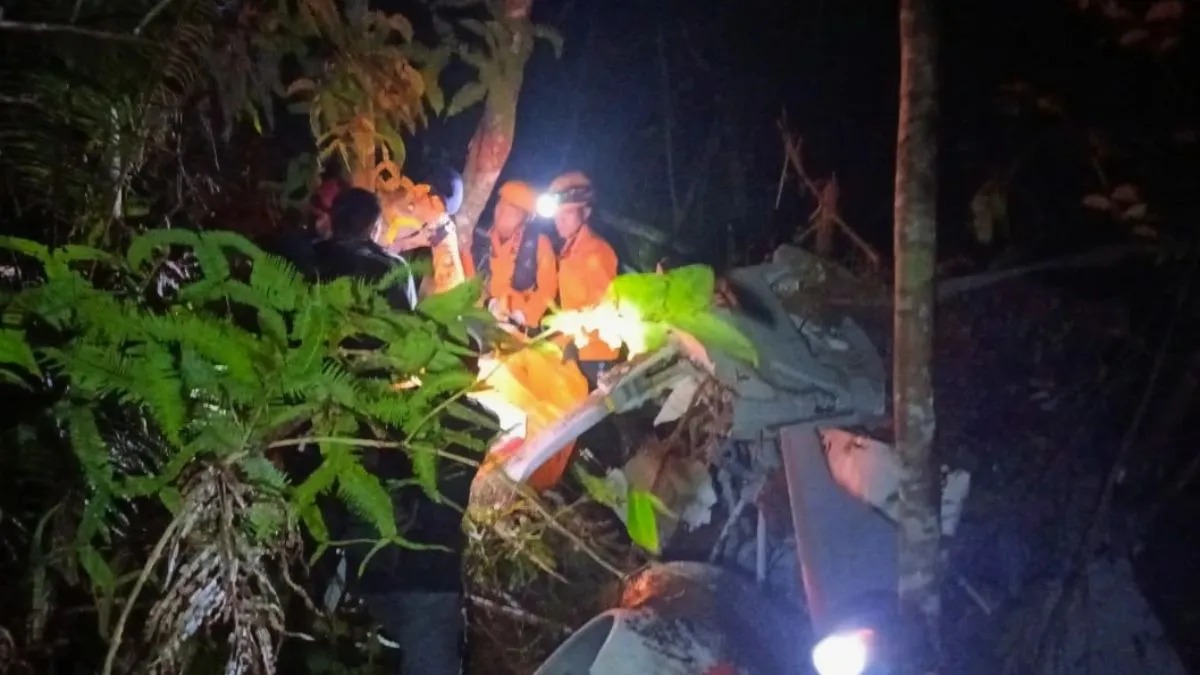 ઇન્ડોનેશિયાના બોર્નિયો ટાપુ પર હેલિકોપ્ટર ક્રેશ, 8 લોકોના મોત