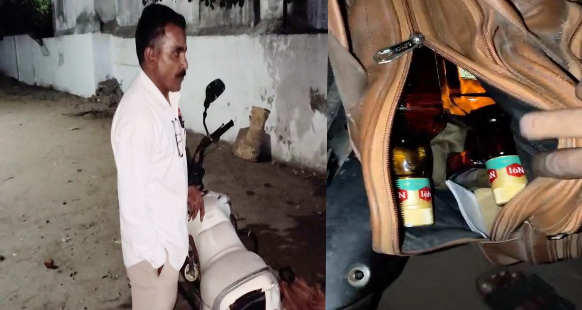 રક્ષક જ બન્યો ભક્ષક ? ડીસામાં હોમગાર્ડ જવાન દારૂ સાથે રંગેહાથ પકડાયો