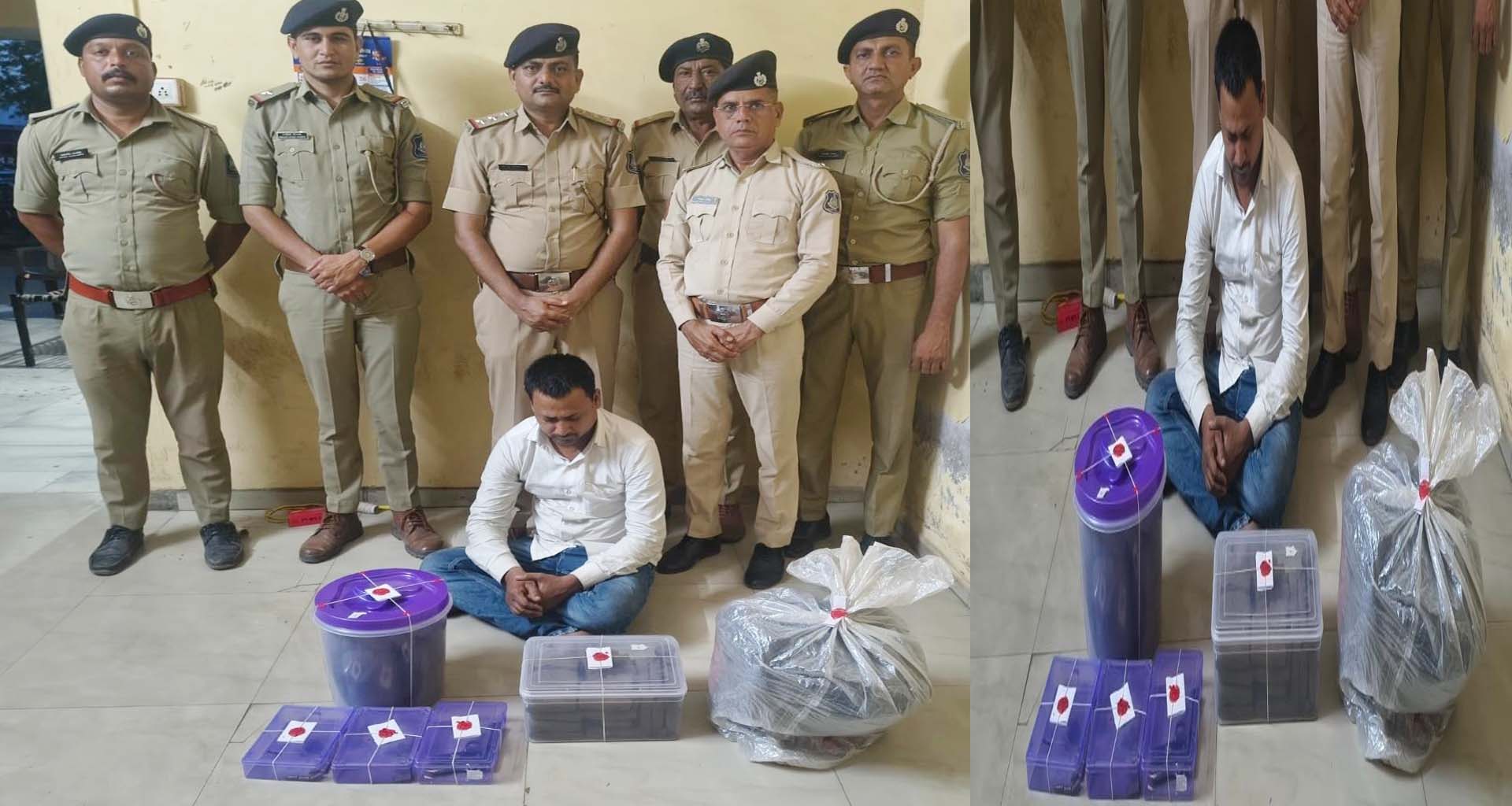 નશાના વેપાર પર હથોડો: બનાસકાંઠા પોલીસે અમીરગઢ બોર્ડર પર લાખોનું ચરસ અને પિસ્તોલ ઝડપી પાડી