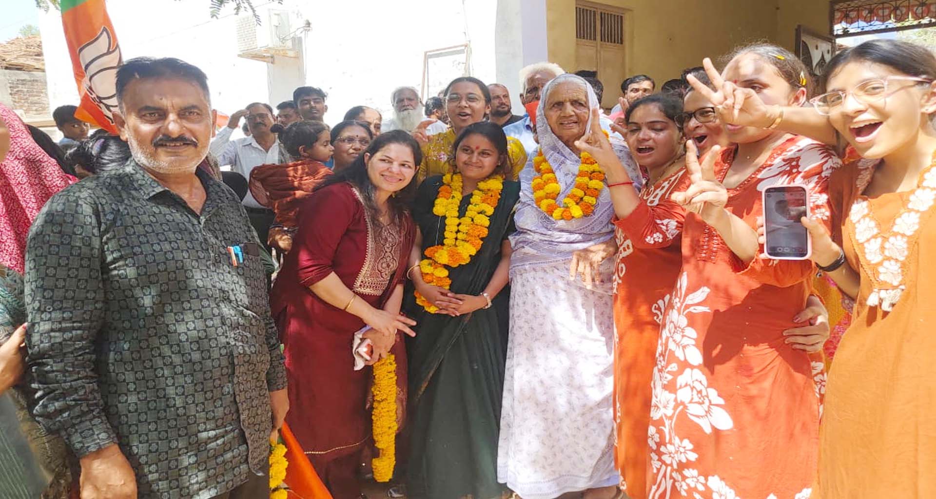 કેસરીયો માહોલ : જુનાડીસા જિલ્લા પંચાયત બેઠક પર ભાજપનો ભવ્ય વિજય 