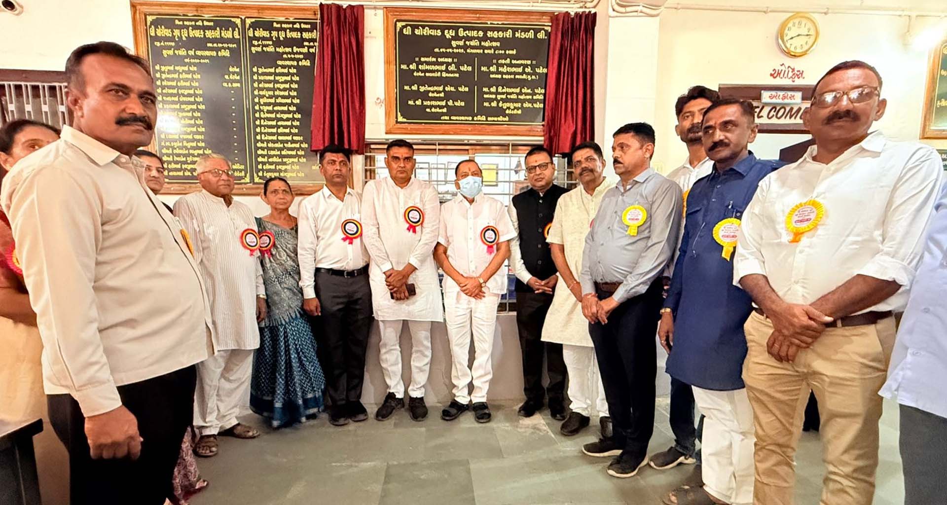 ચોરીવાડ દૂધ મંડળીના 50 વર્ષ પૂર્ણ: સાબર ડેરીના ચેરમેનની અધ્યક્ષતામાં ઉજવાયો સુવર્ણ જયંતિ મહોત્સવ
