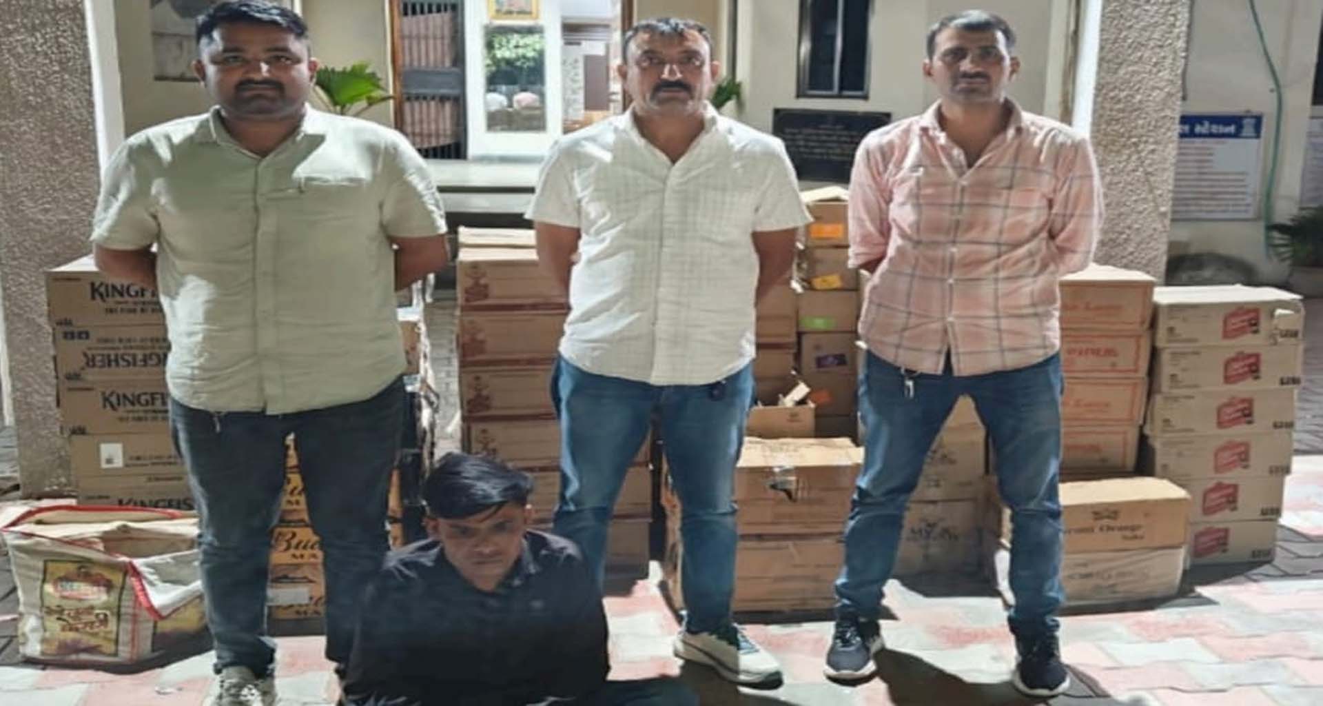 પાટણ LCBનો સપાટો: સમીના કનીજ ગામેથી વિદેશી દારૂના જથ્થા સાથે એક શખ્સને ઝડપી પાડ્યો
