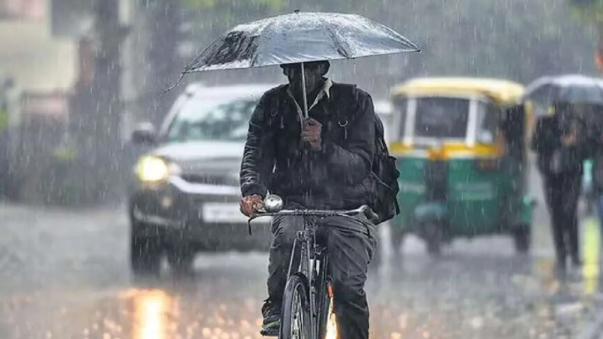 આજનું હવામાન: દિલ્હી, પંજાબ, બિહાર સહિત અનેક રાજ્યોમાં વાવાઝોડા અને વરસાદની ચેતવણી