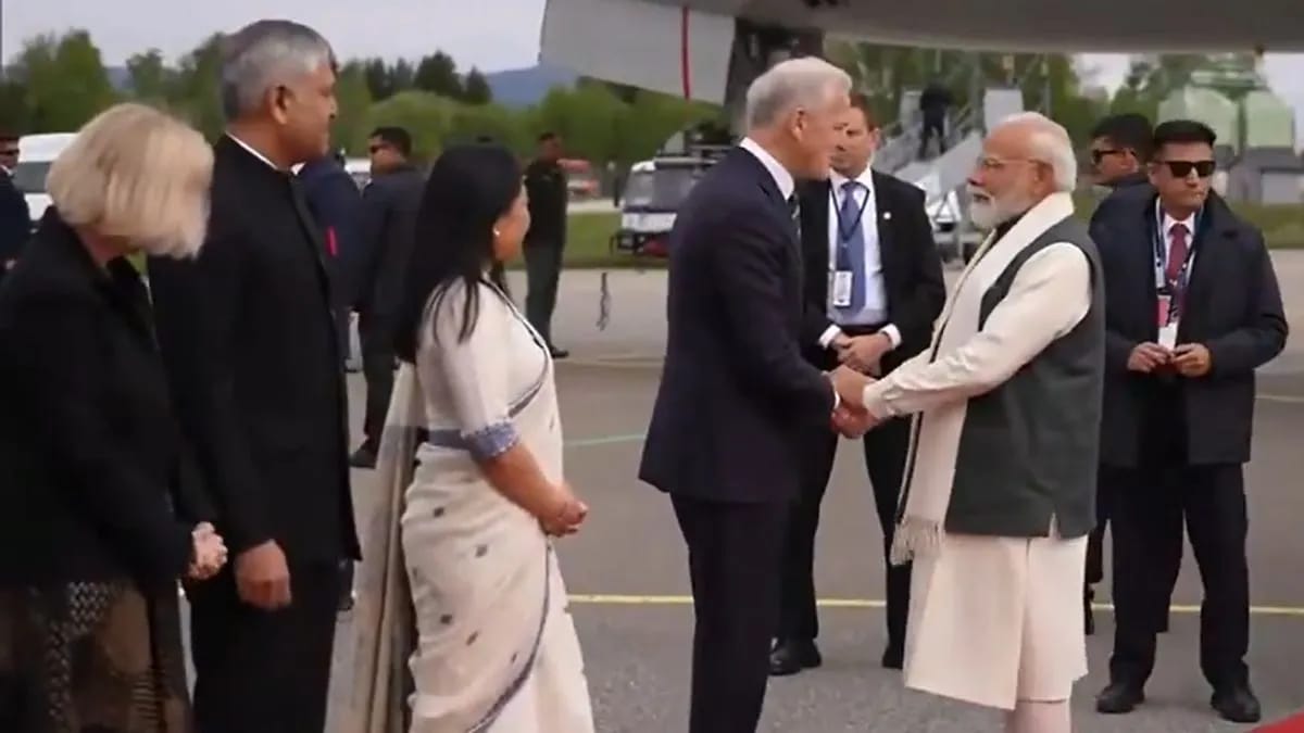 સ્વીડન બાદ, PM નરેન્દ્ર મોદી નોર્વે પહોંચ્યા