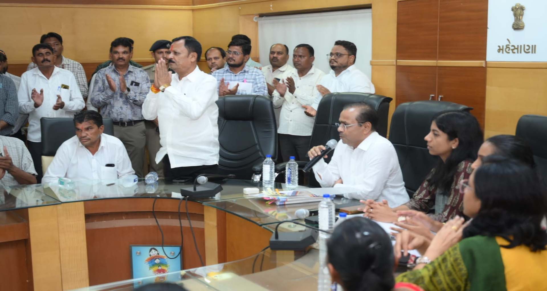 મહેસાણા જિલ્લા પંચાયતની પ્રથમ સામાન્ય સભા: પ્રમુખ અને ઉપપ્રમુખ બિનહરીફ ચૂંટાયા