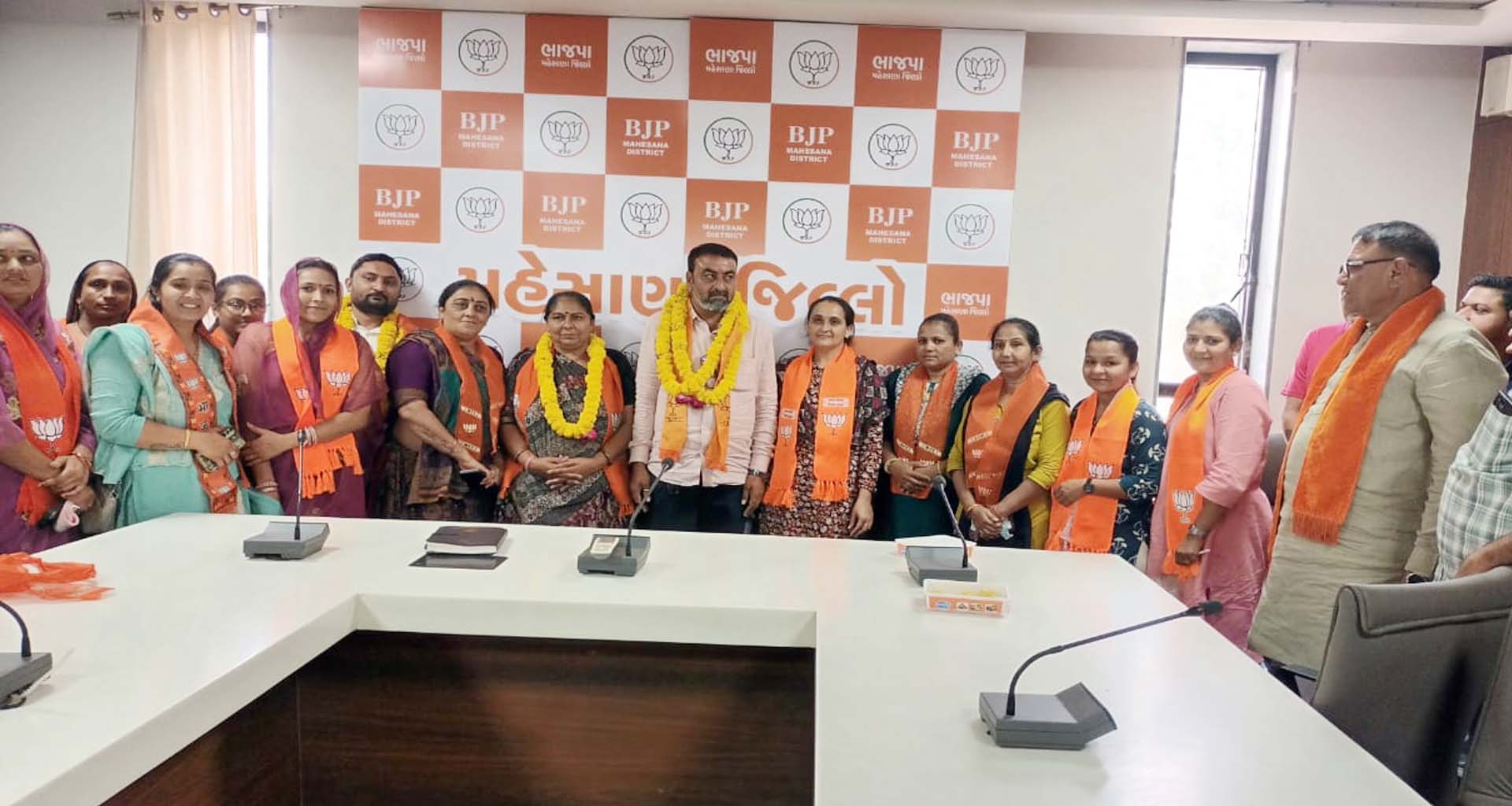 મહેસાણા તાલુકા પંચાયતમાં નવા પ્રમુખ અને ઉપપ્રમુખની વરણી