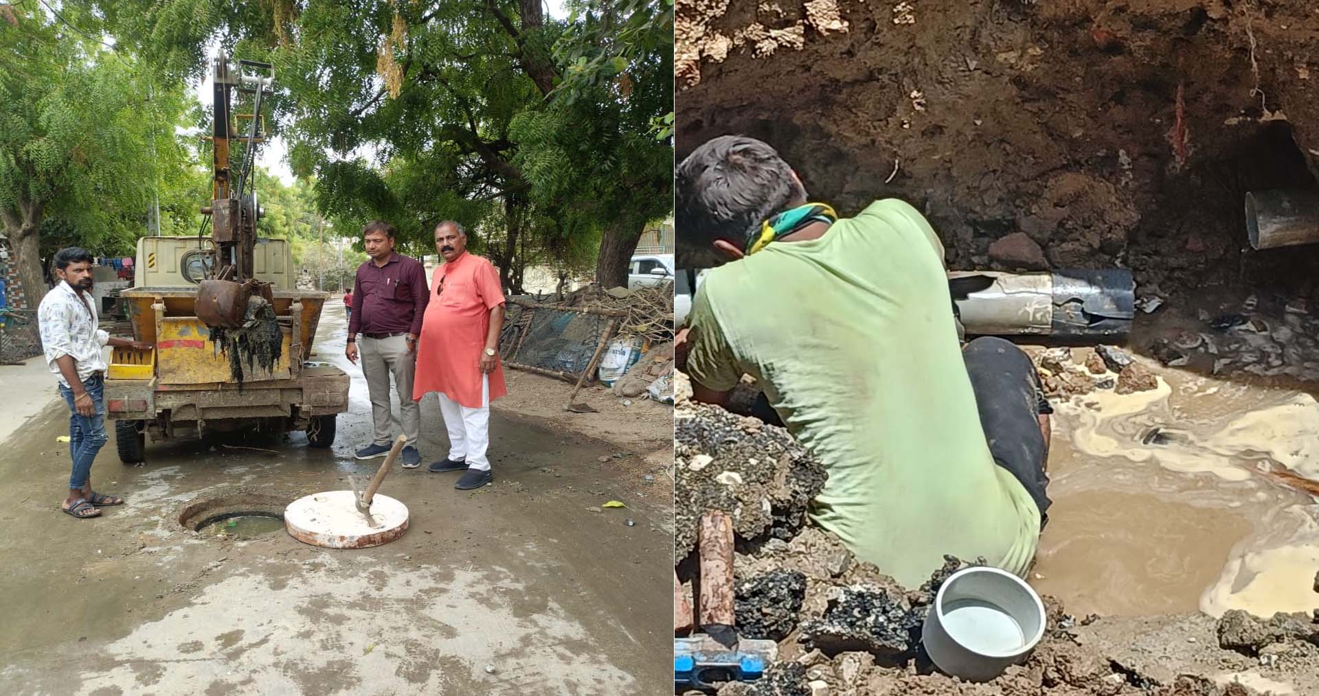 પાટણ નગરપાલિકાની કામગીરી: વોર્ડ નં-3માં ડ્રેનેજ સમસ્યાનો સુખદ અંત
