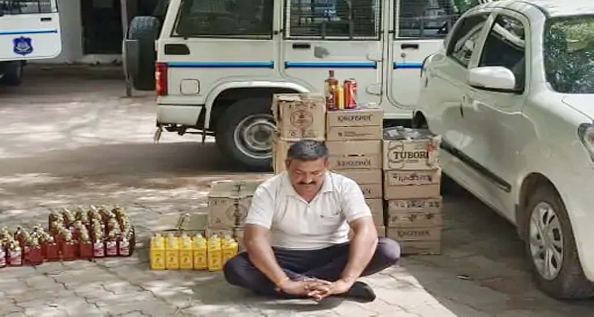 હિંમતનગરમાં LCBની મોટી કાર્યવાહી: ₹૧.૮૮ લાખના દારૂ સાથે ગાંભોઈનો શખસ ઝડપાયો