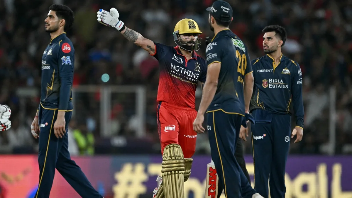 'ટ્રોફી આવી ગઈ', RCB ચેમ્પિયન બનાવ્યા બાદ વિરાટ કોહલીએ GT પર મજેદાર ટિપ્પણી કરી