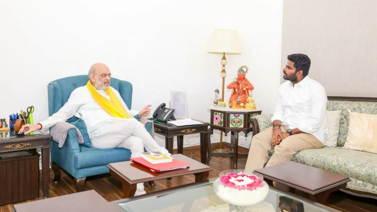 અન્નામલાઈએ નીતિન નવીનને રાજીનામું સુપરત કર્યું, બાદમાં અમિત શાહને પણ મળ્યા