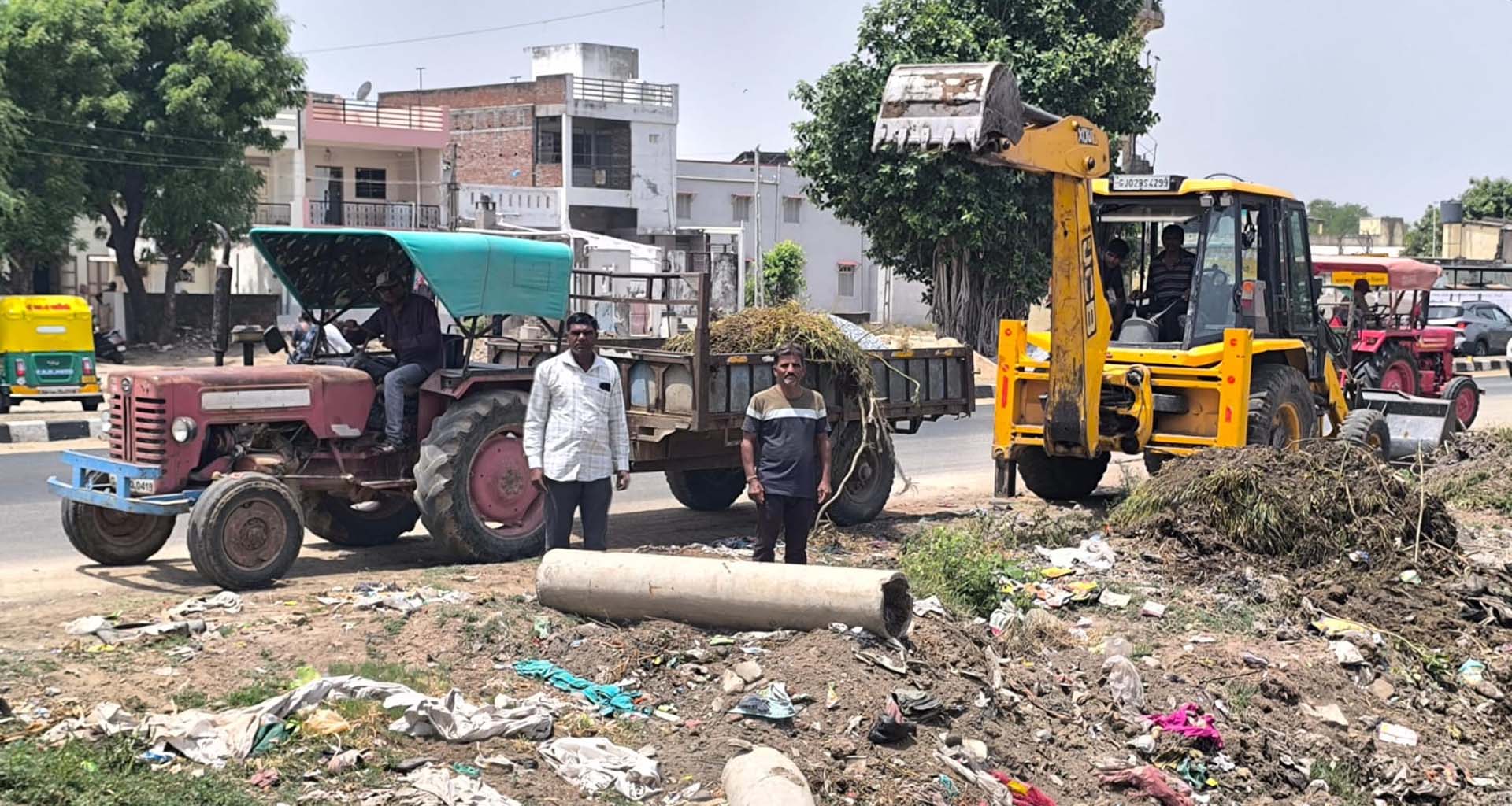 ઉંઝા તાલુકાના શિહી ગામના સરપંચની પ્રશંસનીય કામગીરી: ગામમાં સ્વચ્છતા અભિયાન હાથ ધરાયું