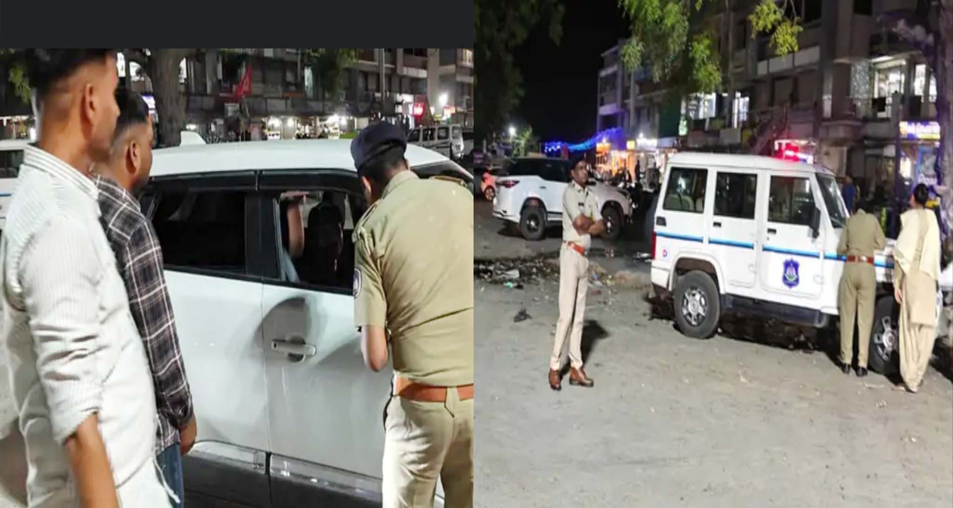 પાટણમાં પોલીસ એક્શન મોડમાં: ગુનાખોરી ડામવા અને ટ્રાફિક નિયમન માટે પોલીસની 'રાત્રી મેગા ડ્રાઇવ'