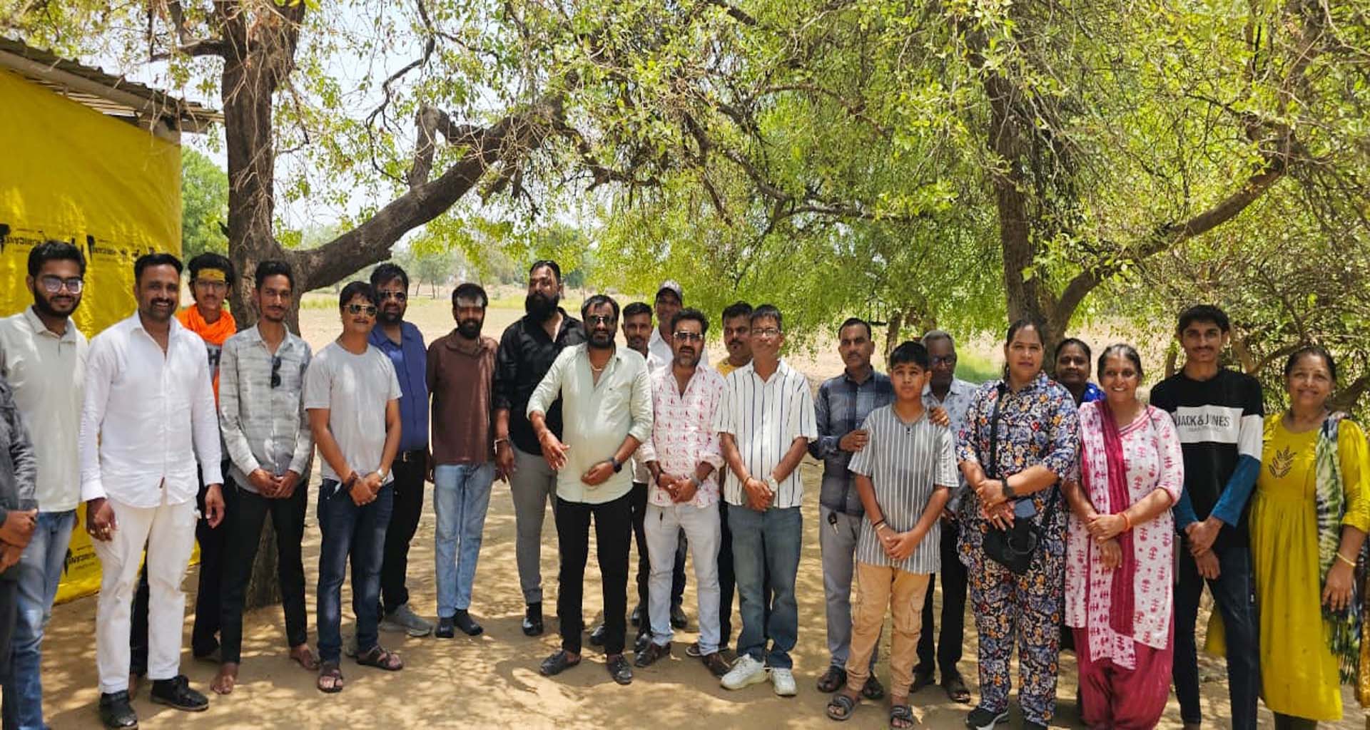 મહેસાણા વિરાટ બજરંગ દળ દ્વારા પલાસર ગામે પરશુરામ ગૌસેવા આશ્રમની મુલાકાતે