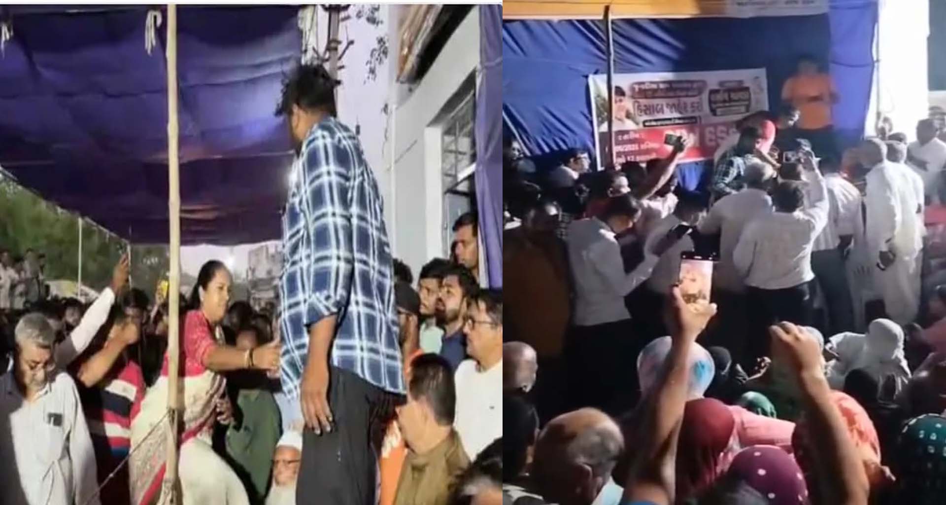 જુનાડીસા ગ્રામ પંચાયત સામેની ભૂખ હડતાળ સમેટાઈ: સાંસદની હાજરીમાં તપાસની ખાતરી
