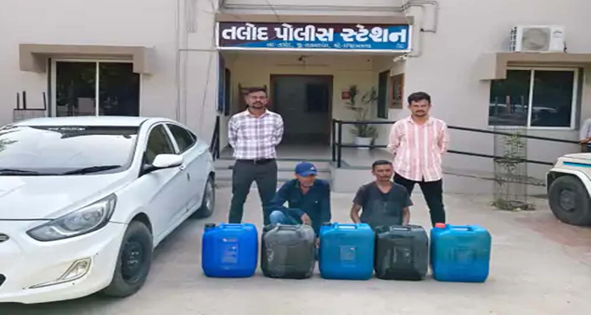સાબરકાંઠા જિલ્લાની તલોદ પોલીસની મોટી સફળતા: ડીઝલ ચોરી કરતી ટોળકીના બે સાગરીતો ઝડપાયા