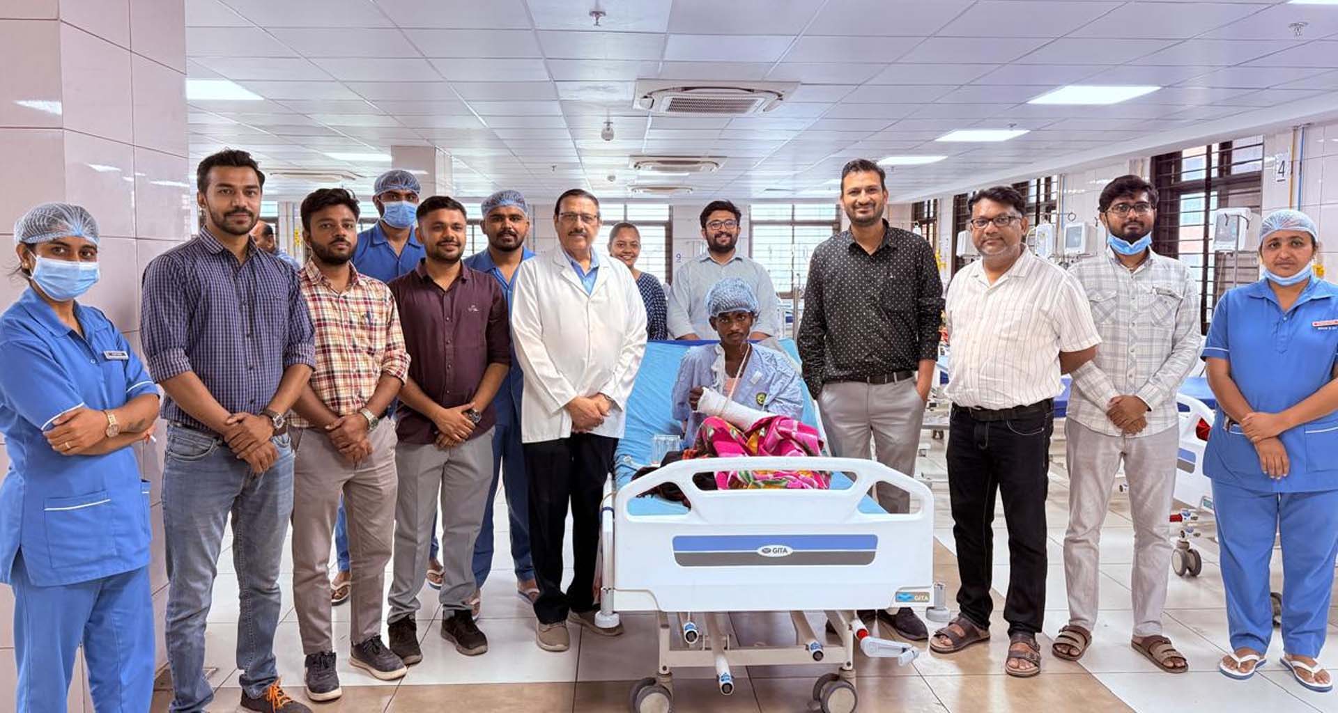 પાલનપુર સિવિલમાં કમાલ: ગોળા-જલોત્રા નજીક ઘાયલ યુવાનની ફેફસાની સફળ સર્જરી
