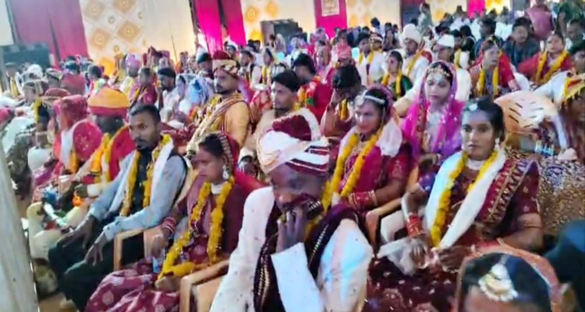 પાટણ ખાતે આદીવાસી ભીલ સમાજના સમૂહલગ્નમાં 131 નવદંપતિઓએ પ્રભુતામાં પગલાં માંડ્યા