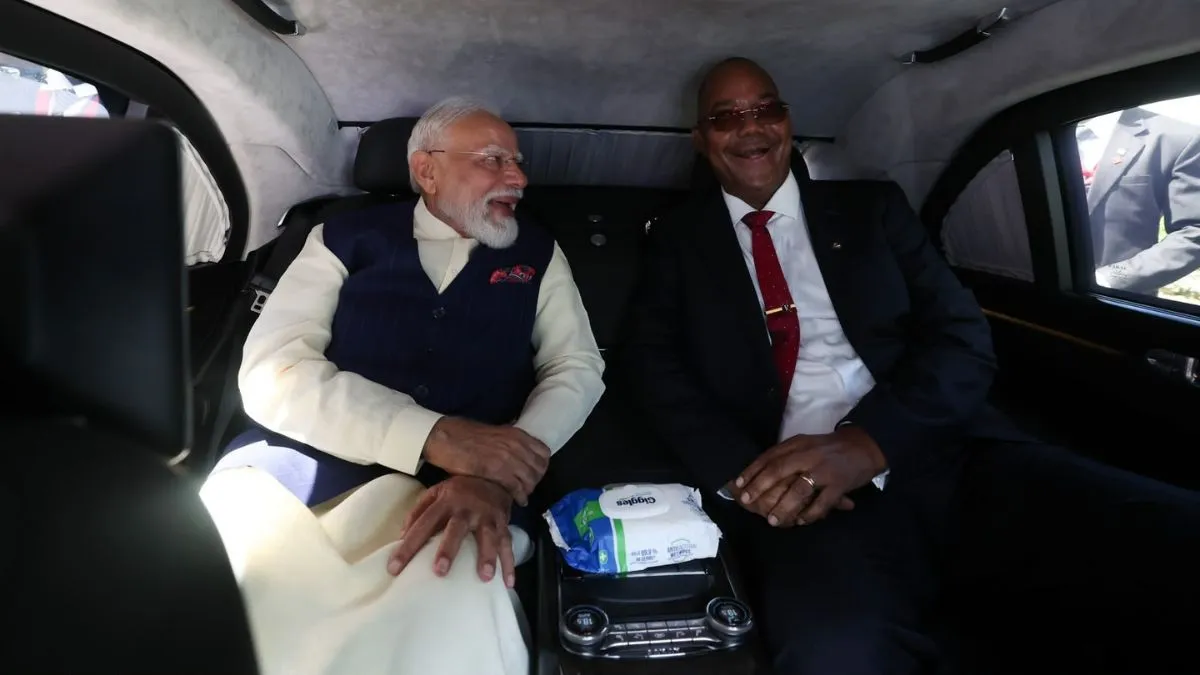 PM મોદી ત્રણ દિવસની મુલાકાતે સેશેલ્સ પહોંચ્યા