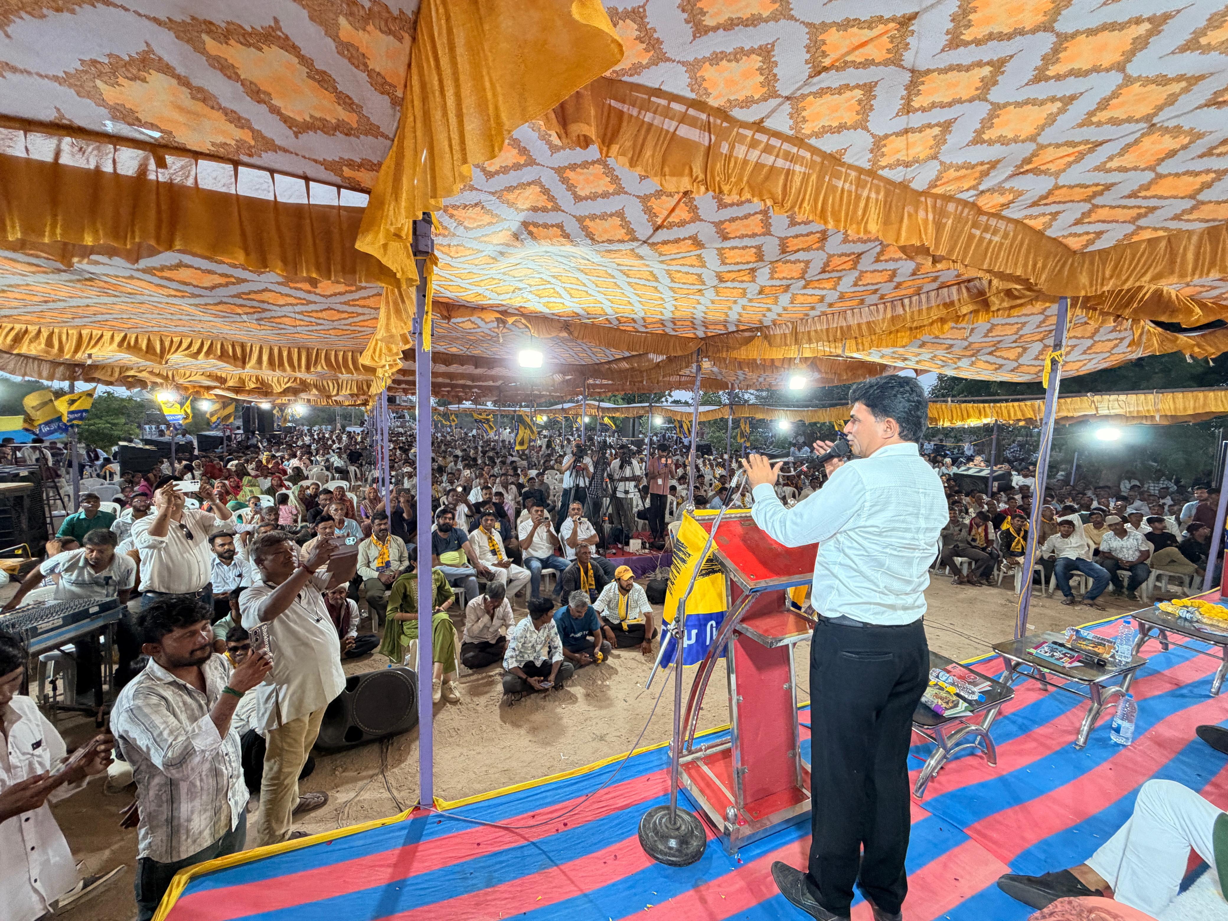 સુરેન્દ્રનગરમાં આપની કિસાન મહાપંચાયત, 5 જુલાઈએ ગાંધીનગરમાં ઈસુદાન ગઢવીના ઉપવાસ