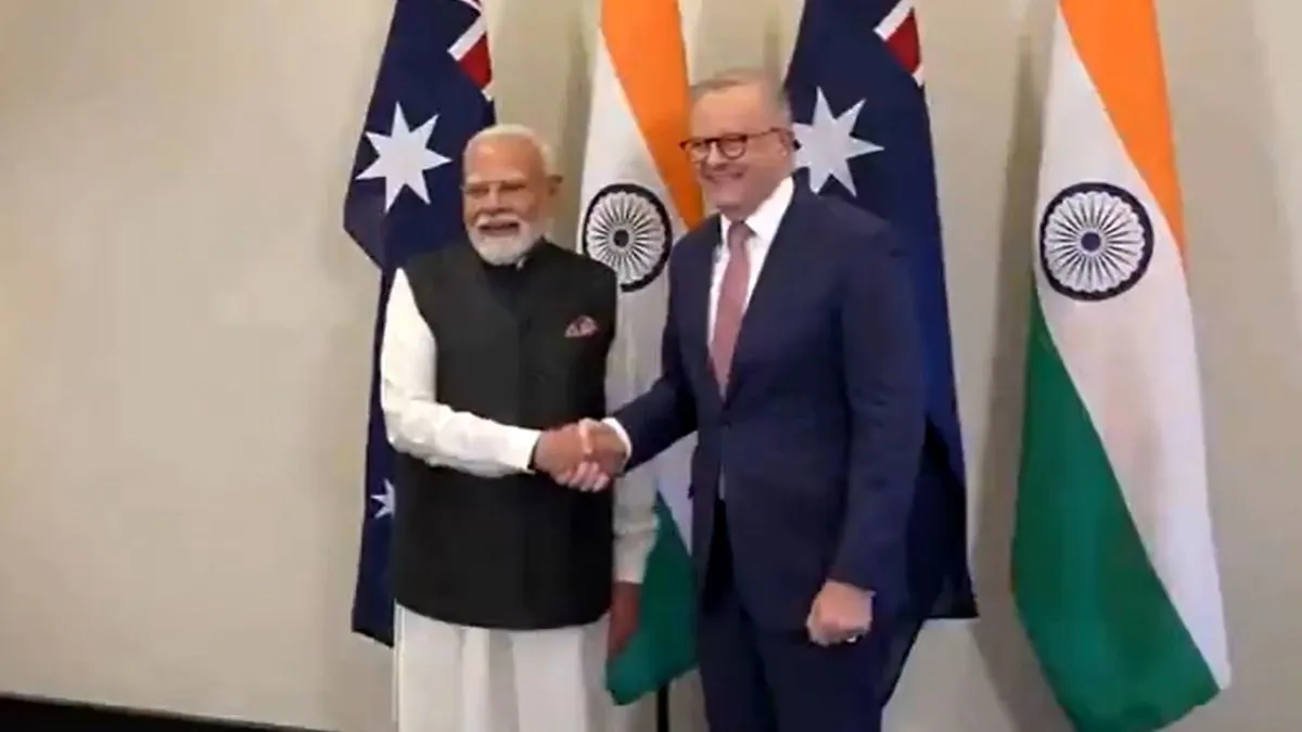 PM મોદી ઓસ્ટ્રેલિયન પીએમ અલ્બેનીઝને મળ્યા