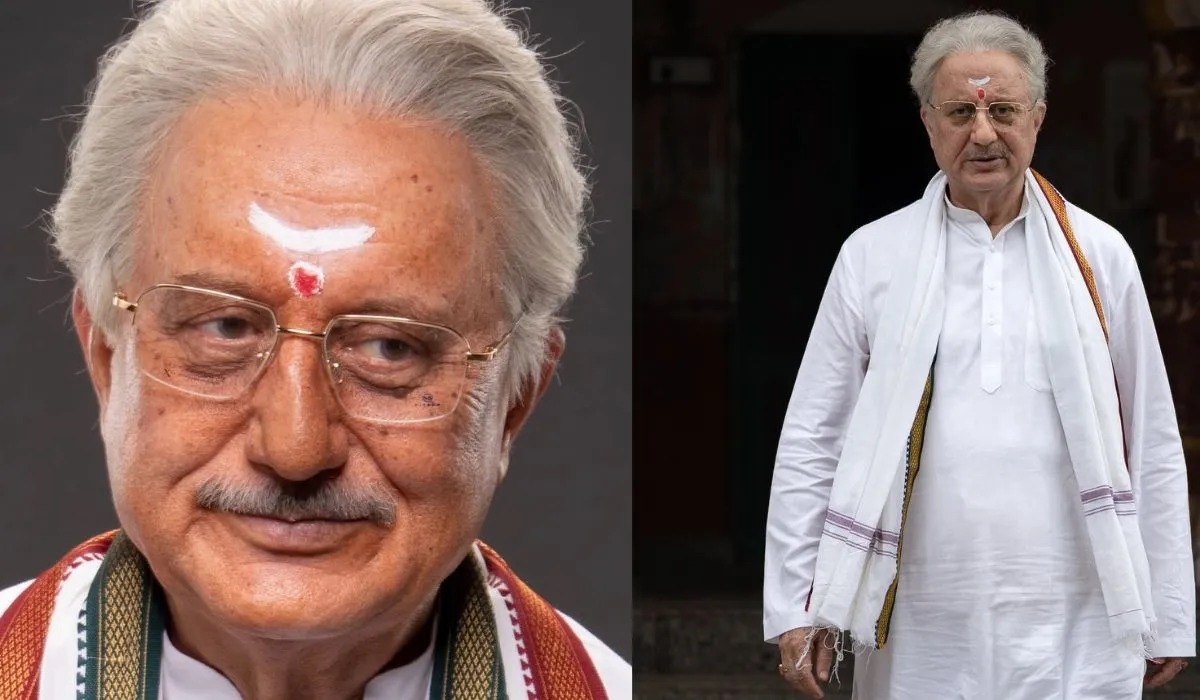 'શ્રી રામભૂમિ' ફિલ્મમાંથી અનુપમ ખેરનો પહેલો લુક વાયરલ