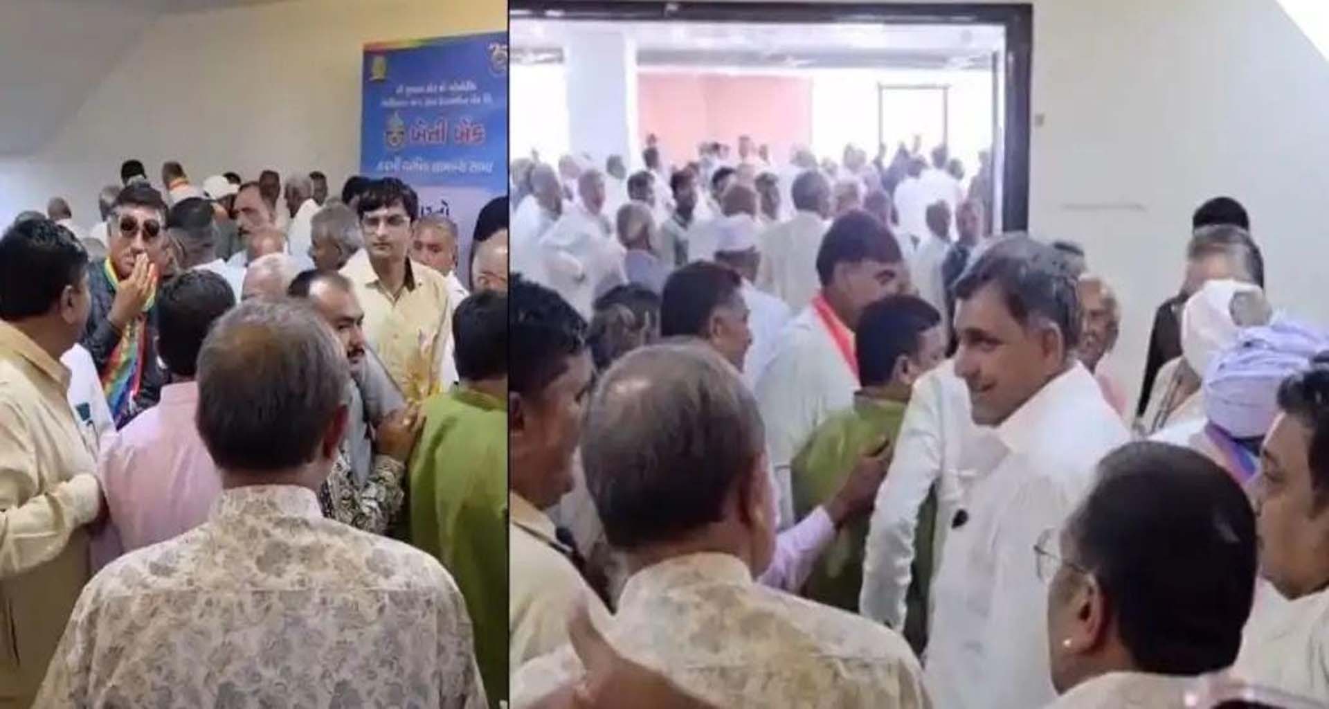 મહેસાણા ખેતી બેંક વિવાદ: સાધારણ સભામાં હોબાળો, વિરોધ કરી રહેલા ખેડૂત આગેવાનોની અટકાયત