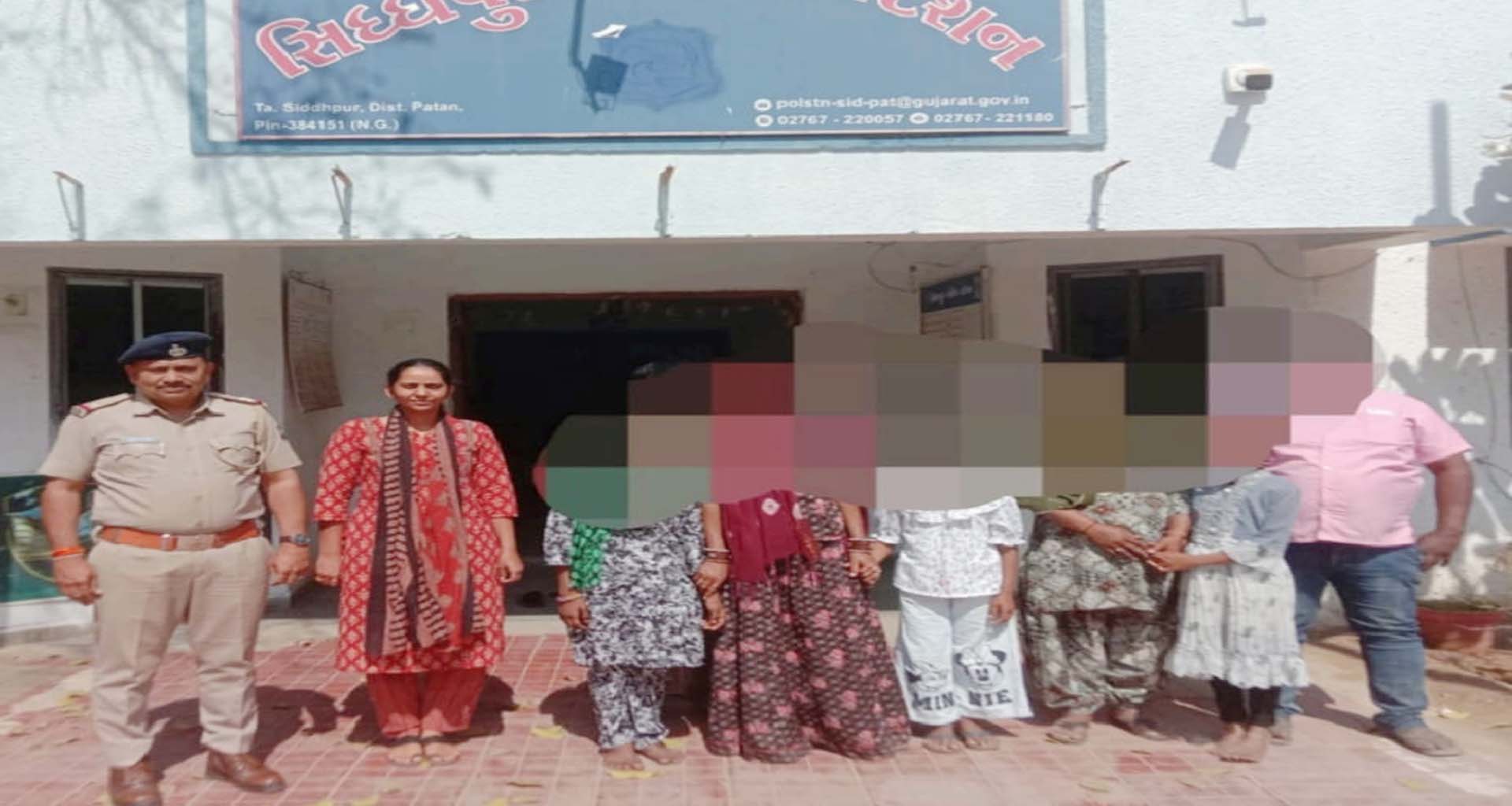 સિધ્ધપુરમાંથી ગુમ થયેલ ત્રણ બાળકીઓને કલાકોમાં ગોતી કાઢી માતા-પિતા સાથે મિલાપ કરાવતી સિધ્ધપુર પોલીસ