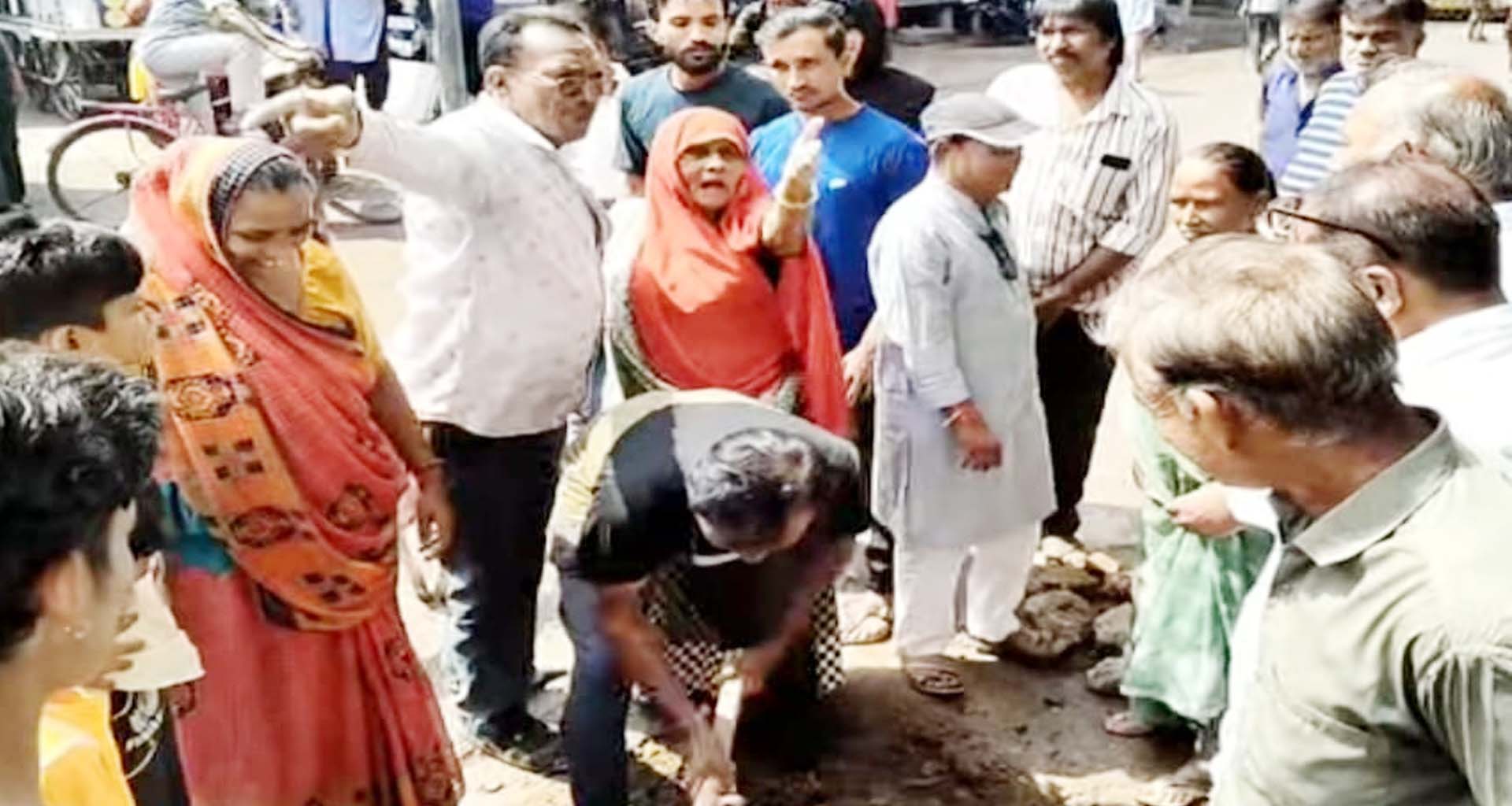 પાટણ જુનાગંજ વિસ્તારમાં પાણીના પ્રશ્ને મામલો ગરમાયો