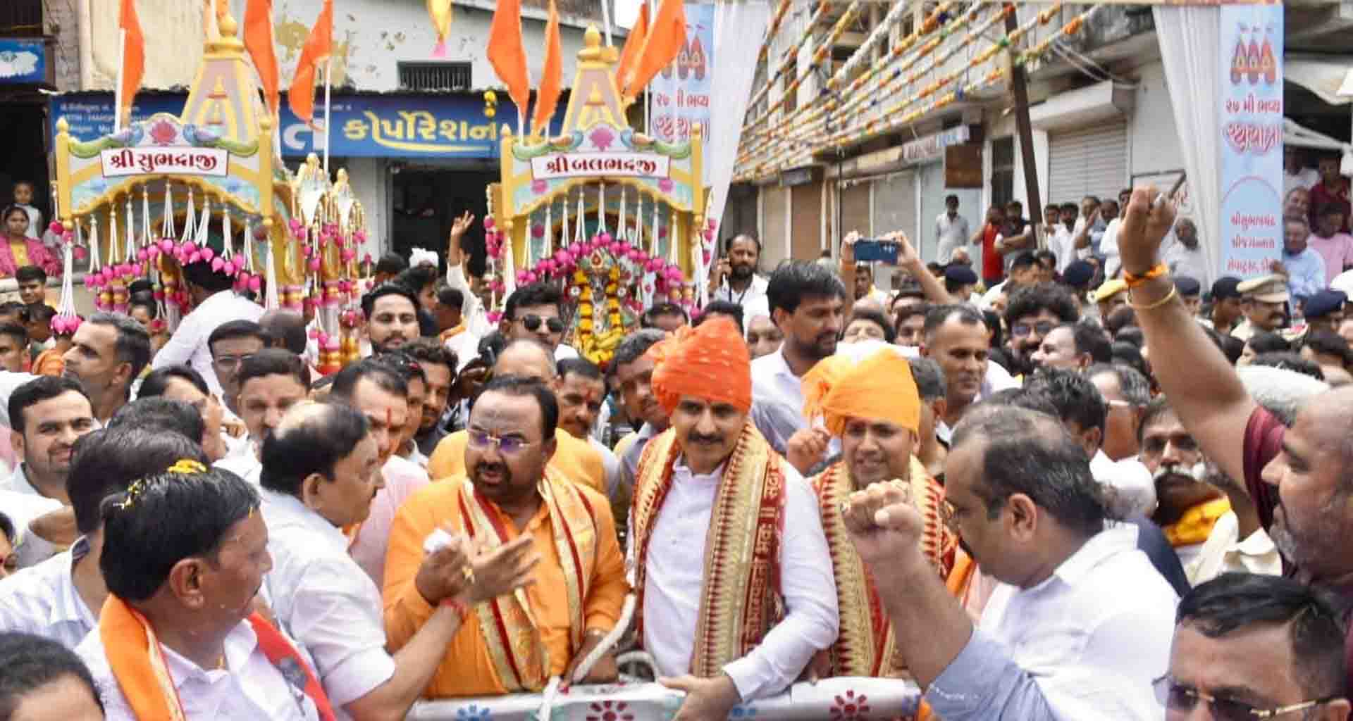 ડીસામાં ભગવાન જગન્નાથની ૨૭ મી વિશાળ રથયાત્રા ભક્તિભાવ અને હર્ષોલ્લાસ સાથે સંપન્ન