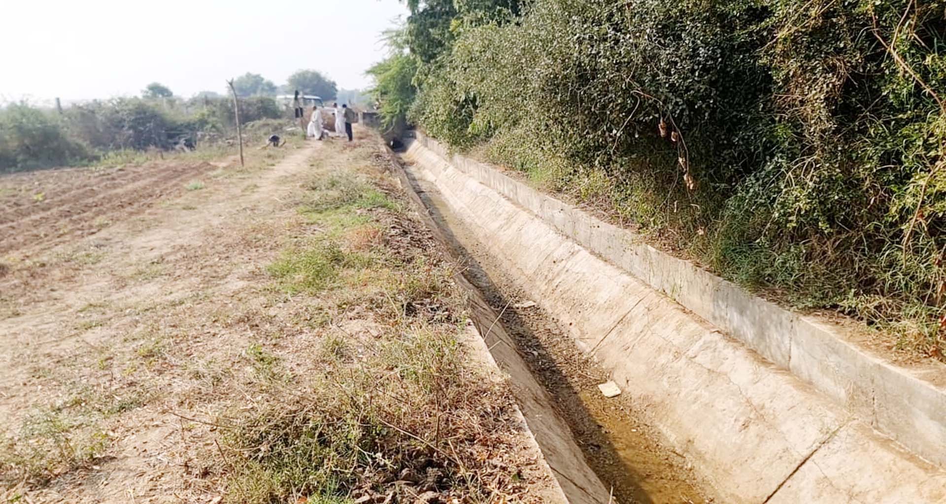 ભાભરમાંથી પસાર થતી ચેમ્બુવા માઈનોર કેનાલમાંથી છેવાડાના વિસ્તારોમાં પાણી ન પહોંચતા ખેડૂતોમાં રોષ