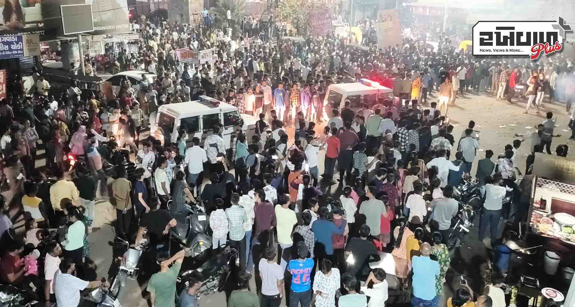 ફાઈનલ મેચમાં ભારતનો ભવ્ય વિજય થતાં પાટણ ખાતે હોળી પૂર્વે દિવાળી જેવો માહોલ જામ્યો