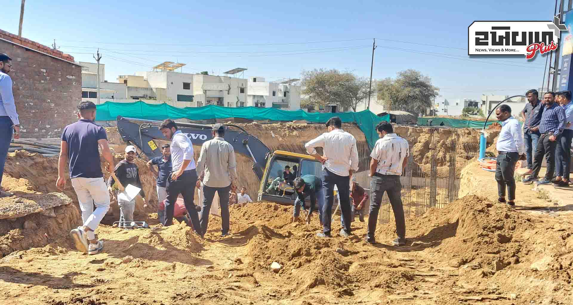 પાલનપુર-ડીસા હાઇવે પર ગેસની પાઇપ લાઇન તૂટતાં લીકેજ