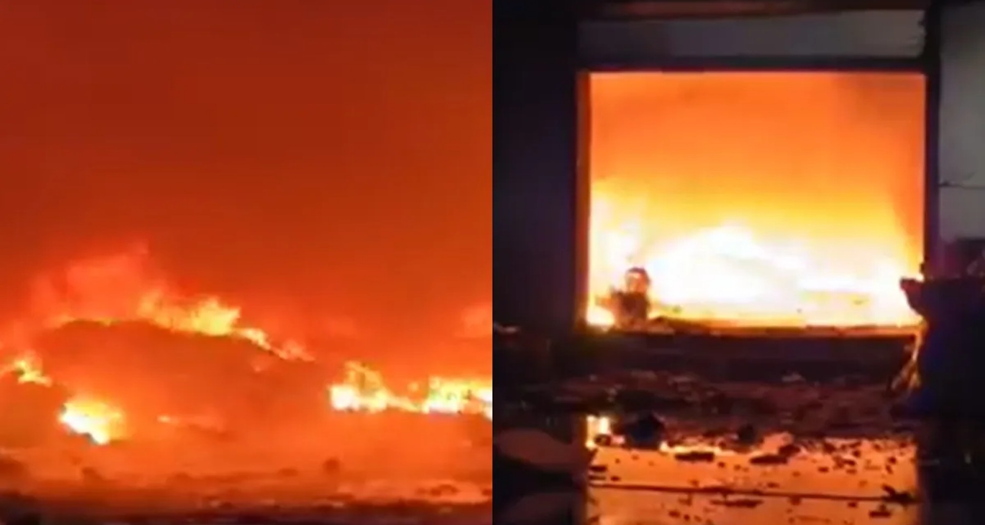 ગુજરાતમાં પ્લાસ્ટિક ફેક્ટરીમાં આગ લાગી, બળીને રાખ થઈ ગઈ