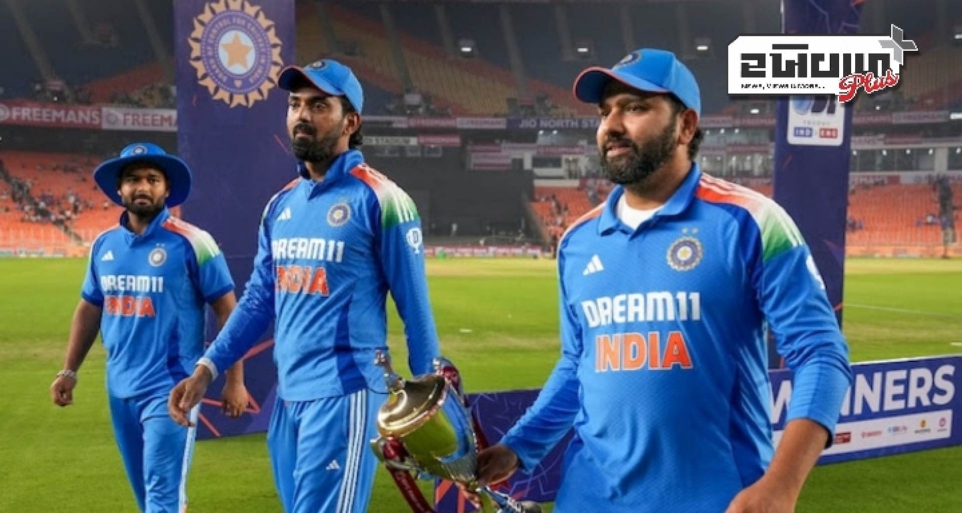 રોહિત શર્મા 17મા ICC ફોટોશૂટમાં જોવા મળ્યો, જાડેજા અને ગિલને કર્યા વખાણ