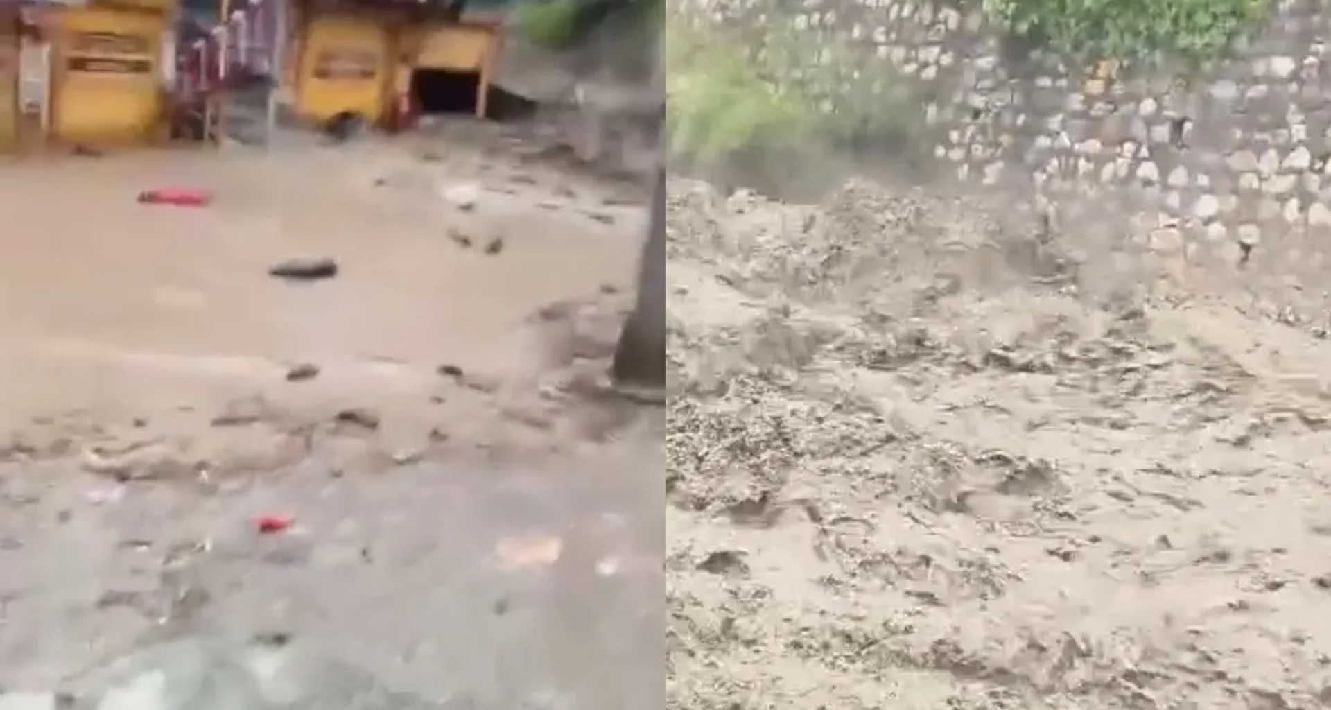 ઉત્તરાખંડ: ઉત્તરકાશીના નૌગાંવમાં વાદળ ફાટ્યું, ઘણા ઘરો સુધી કાટમાળ પહોંચ્યો