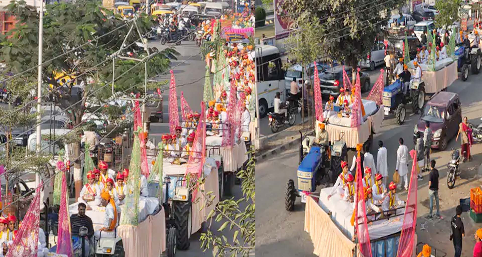 હિંમતનગરમાં સત્સંગદીક્ષા ગ્રંથ મુખપાઠ કરનાર બાળકોની યાત્રાનું ધારાસભ્ય દ્વારા પ્રસ્થાન કરાવ્યું