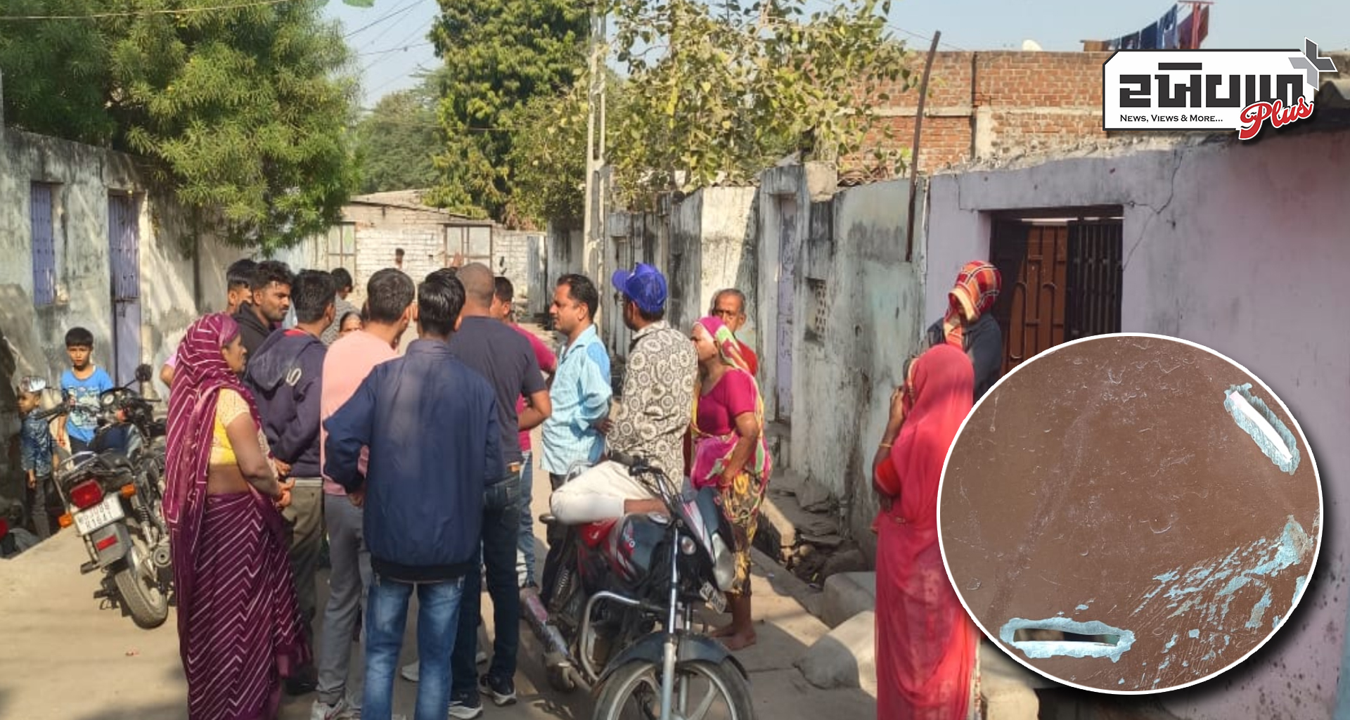 ડીસાના વાડીરોડ વિસ્તારમાં તસ્કરોનો ચોરીનો નિષ્ફ્ળ પ્રયાસ : સ્થાનિક લોકોમાં ભયનો માહોલ