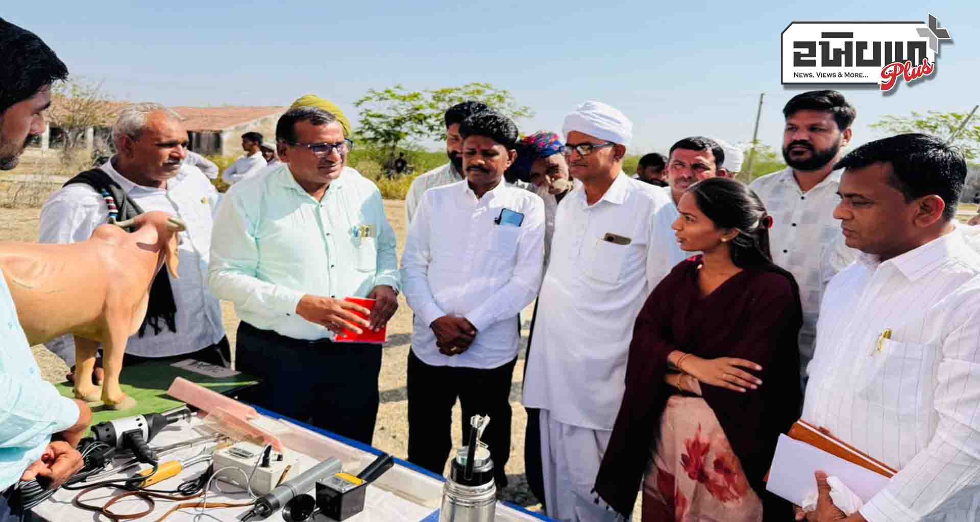 પાટણ જિલ્લાના સમી તાલુકાના રાફુ ગામે જિલ્લા કક્ષાની પશુપાલન શિબિર યોજાઈ